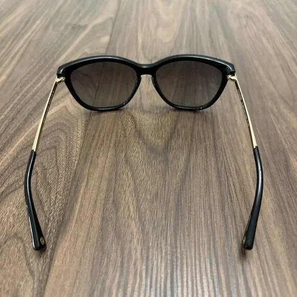 Coach HC8084 L072 Celia Sunglasses 57-15-135 2N 518011 Black/Gold Grey Gradient - Picture 3 of 8